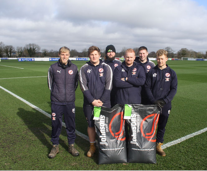 Reading FC switches to J Premier Pitch grass seed Johnsons Sports Seed