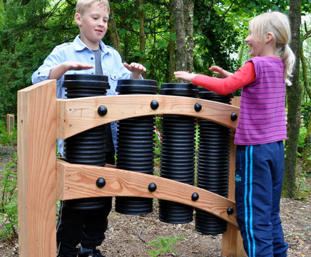 Pipe Drums for outdoor musical play