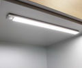 Slim rechargeable bar light for internal storage spaces