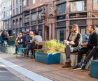 PARKLETS 2.0 steel and timber urban flooring modules
