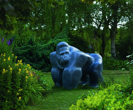 Gorilla sculpture