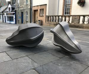 Storm Cargo sculpture for public art trail