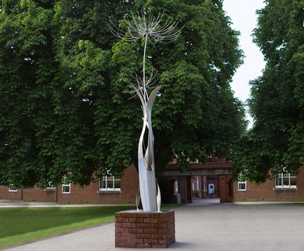 Aspire stainless steel sculpture