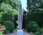 Large Seeds - stainless steel sculpture