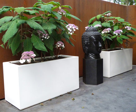 Fibreglass Buxus Trough Planter