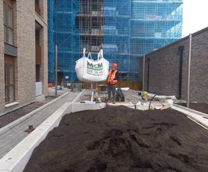 Intensive Green Roof Substrate - lightweight soil for roof gardens