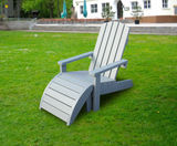 100% Recycled Plastic Recliner Chair and Footstool - on this page