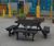 Junior - recycled plastic octagonal picnic table 1