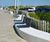 Bench Centenaire - modular concrete street bench 2