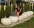 Cloud circular cast stone seat 0