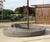 In and Out Bench - circular concrete bench 0