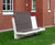 Touquet Collection - concrete and wood public outdoor benches 8