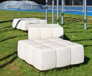 Bench Soft Seat - freestanding, cast stone