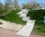 Custom concrete slabs, steps and benches – Bruges (B) 1
