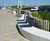 Custom concrete benches, Le Touquet beachfront (FR) 3