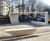 Architectural concrete bench / shelter - Schaerbeek(B) 1