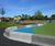 Custom concrete bench - play area, Genofte (DK) 1