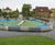 Custom concrete bench - play area, Genofte (DK) 3