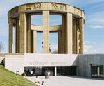 Custom concrete wall panels for WW1 Memorial, Belgium