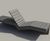 Touquet Collection - concrete and wood public outdoor benches 9