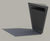 Paperboat Litter Bin - stainless steel and concrete outdoor bin 1
