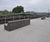 Cast stone seating for Rive Gauche commercial centre 2