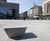 Bench Charlie - concrete square outdoor bench 2