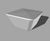 Bench Charlie - concrete square outdoor bench 3