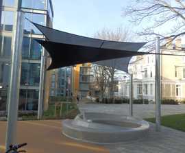 In & Out bench by Lucile Soufllet, King’s College London
