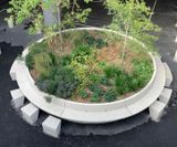 Bespoke concrete tables & benches - La Défense, Paris - on this page