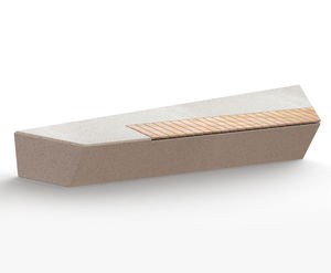 Knife - freestanding concrete bench
