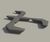 Bench Boomerang - precast concrete angled outdoor bench 7