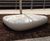 Bench Galet III - concrete outdoor stone-shaped bench 1