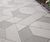 GDM Dedale grooved hexagonal concrete paving slabs 2