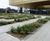 Concrete paving slabs and benches for public square 5