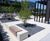 Concrete paving, seating and bollards for airport refurb 2