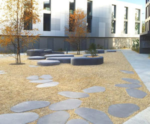 NUTON benches, planters and slabs, Le Mont-Sur-Lausanne