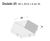 GDM Dedale grooved hexagonal concrete paving slabs 6