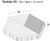 GDM Dedale grooved hexagonal concrete paving slabs 5