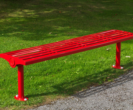 Embden mild steel steel bench