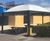 Sheltered canopies for school outdoor eating area 1
