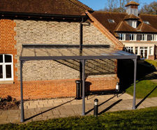 Glass canopy installed at Police Rehabilitation Centre