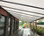 Simplicity 35 aluminium canopy shelter with polycarbonate roof 4