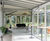 Weatherpoof glazed canopy system for wedding venue 3