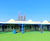 Covered walkway canopy links primary school classrooms 1