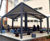 Vela 150 canopy for social distancing and shade - on this page