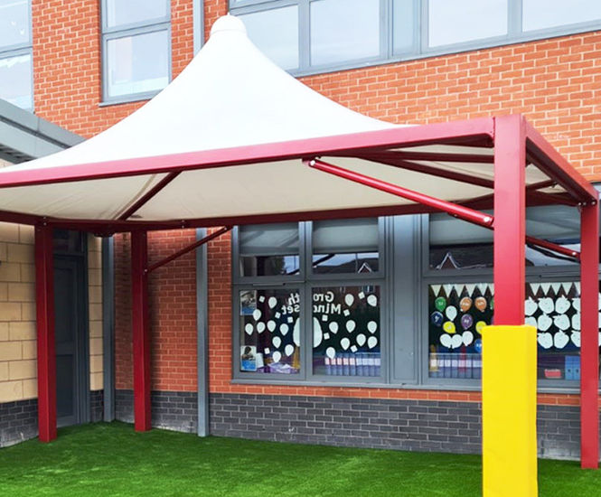 Year-round shelter for Arden Primary playground