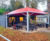 Canopy protects students at Highdown School, Reading - on this page