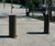 Hesperia - steel or corten steel square bollards 2