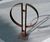 Cafe - contemporary steel or stainless steel cycle stand for 2 bikes 3